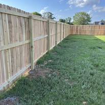 Fence installation by Stronghold Fencing and Construction